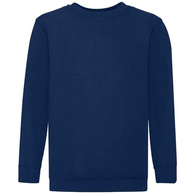 Fruit of the Loom Kids/Childrens Classic Drop Shoulder Sweatshirt (Navy)