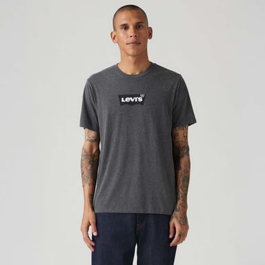 Heren Levis Classic Grafisch T-shirt in Zwart