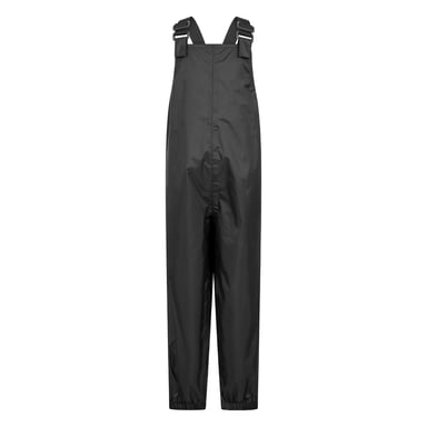 Mountain Warehouse Childrens/Kids Pakka Waterproof Dungarees (Black)