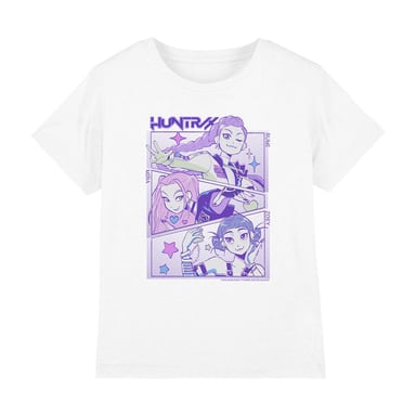 K-Pop Demon Hunters Barn T-shirt (Vit)