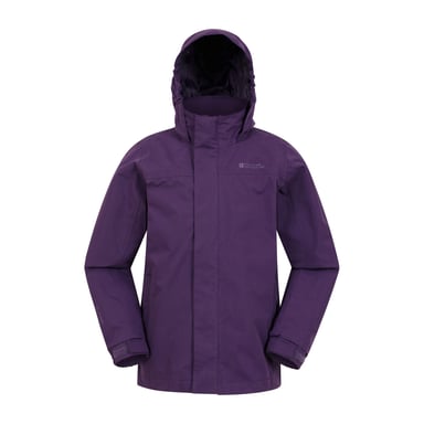 Mountain Warehouse Childrens/Kids Solar Waterproof Jacket (Berry)