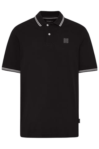 Bugatti Herren Polohemd mit Kontraststreifen
