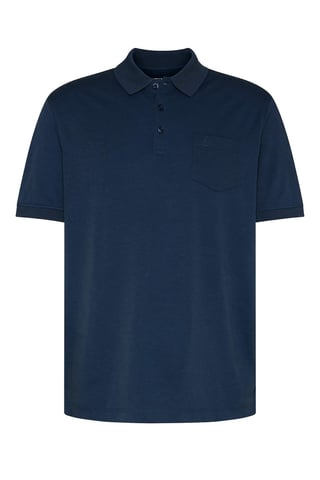 Bugatti Herren Polo mit Brusttasche
