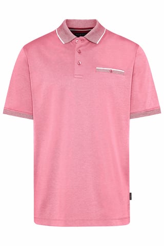 Bugatti Herren Polohemd mit Kontraststreifen