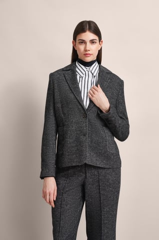 Bugatti Damen Blazer aus feinem Woll-Mix