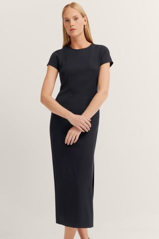 Bugatti Damen Kleid mit Seitenschlitzen