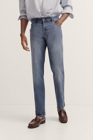 Bugatti Herren Jeans mit Stretchfunktion