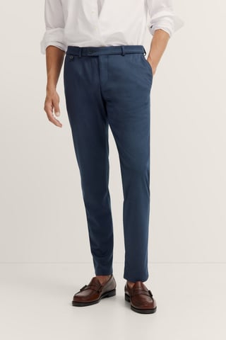 Bugatti Herren Chino mit Stretch