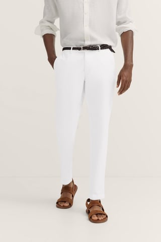 Bugatti Herren Chino mit praktischen Gürtelschlaufen