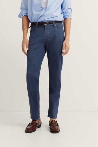 Bugatti Herren 5-Pocket-Hose mit Stretchfunktion