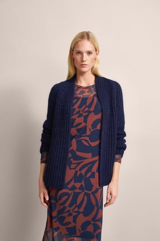 Bugatti Damen Strickjacke aus einer Alpaka-Wollmischung