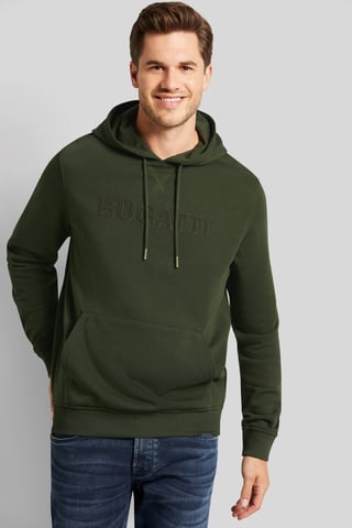 Bugatti Herren Sweatshirt mit Logo-Print