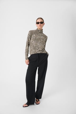 T-shirt met lange mouwen SLHanadi Regular fit animal