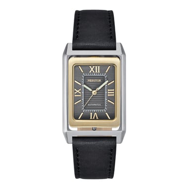 Heritor Automatic Esteban Horloge met Leren Band