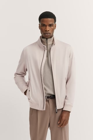 Bugatti Herren Blouson mit Stehkragen & Strickdetails