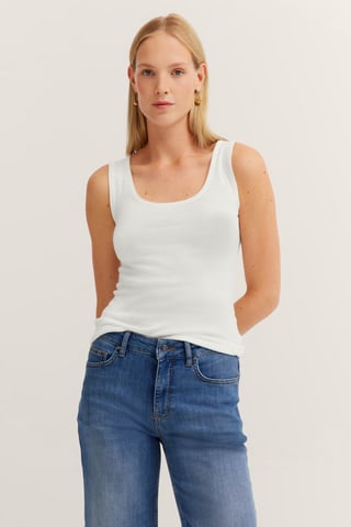 Bugatti Damen Top aus bequemen Baumwoll-Mix