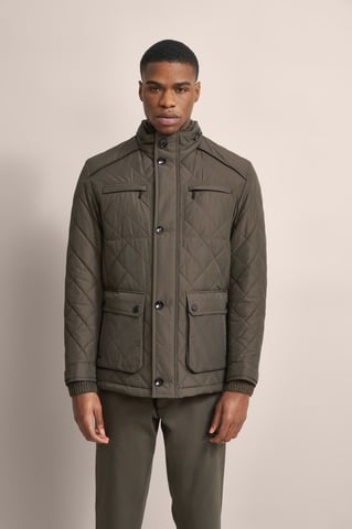 Bugatti Herren Jacke im Rautenstepp