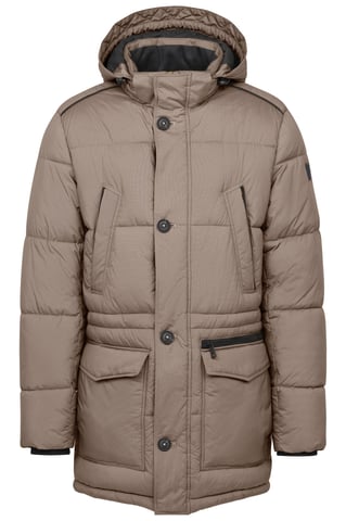 Bugatti Herren Steppparka mit Stehkragen