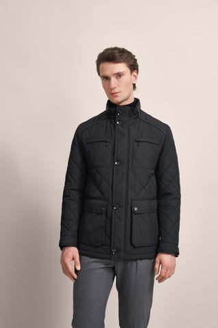 Bugatti Herren Jacke im Rautenstepp