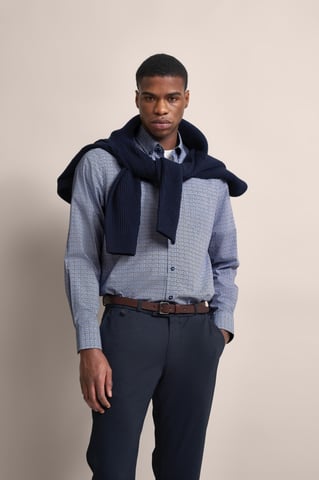 Bugatti Herren Hemd mit moderner Passform