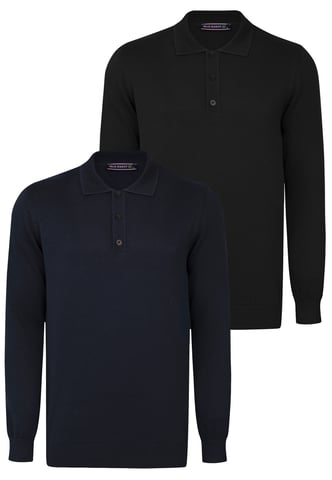 Pullover Pullover With Polo Collar Pack Of 2