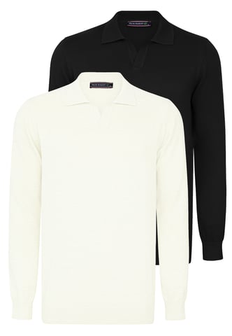 Pullover Pullover With Polo Collar Pack Of 2