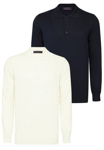 Pullover Pullover With Polo Collar Pack Of 2