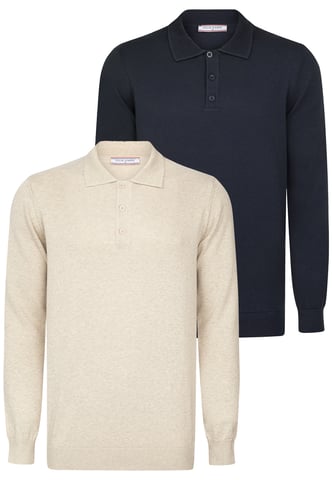 Pullover Pullover With Polo Collar Pack Of 2