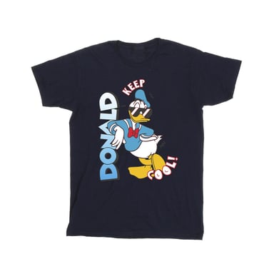 Disney Boys Donald Duck Cool T-Shirt (Navy Blue)