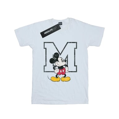 Disney Boys Mickey Mouse Classic M T-Shirt (White)
