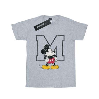 Disney Boys Mickey Mouse Classic M T-Shirt (Sports Grey)