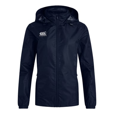 Canterbury Dames/Dames Club Vaposhield Waterdicht Jasje met volledige rits (Marine)