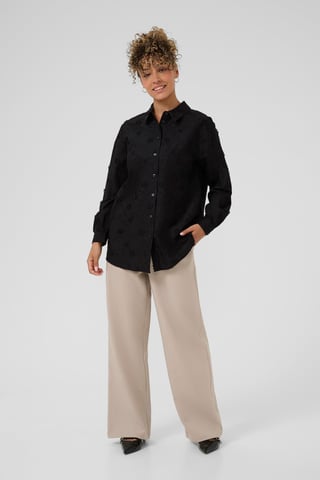 Overhemd met lang mouwen CROlivia Loose fit black
