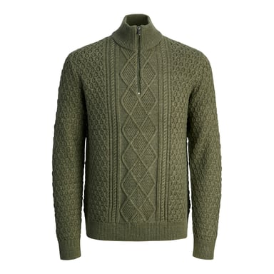 Jack & Jones Trui North Knit High Neck Green