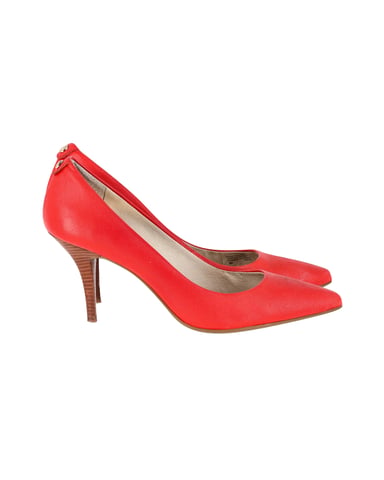 Michael Michael Kors Pumps i rött läder