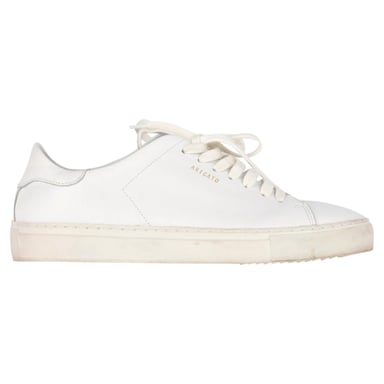 Axel Arigato Clean 90' Low Top Sneakers in White Leather