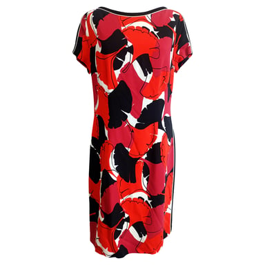 Hugo Boss Printed Knee-length Dress in Multicolor Viscose