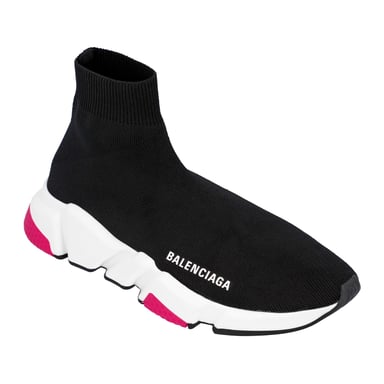 Balenciaga Speed Sneaker 'Black Magenta'