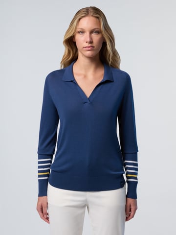 North Sails Sweater V-neck aloe vera