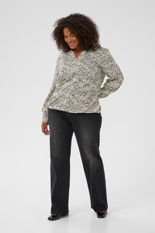 Blouse met lange mouwen KCdiana Blouse met lange mouwen Regular fit animal