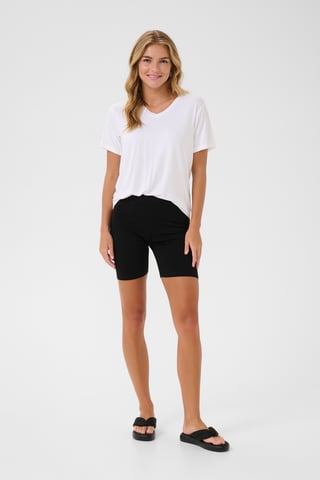 KAsally Solid Mid Shorts Shorts Super slim fit