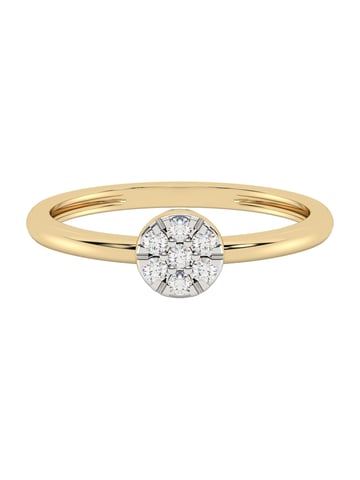 Diam Addict Ring 585 yellow gold with lab-grown diamonds