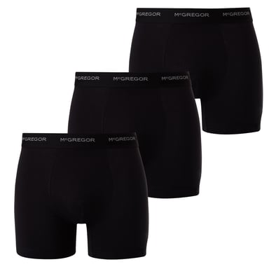 McGregor Onderbroeken 3-Pack Boxers Zwart Zwart