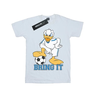 Disney Boys Donald Duck Bring It T-Shirt (White)