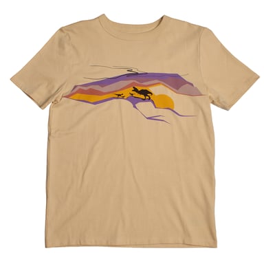 Pojkars t-shirt med grafisk tryck, kortärmad, 668026