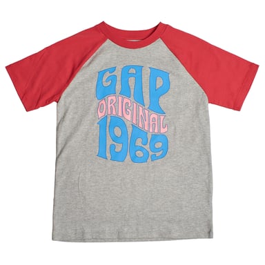 Pojkars t-shirt med grafisk tryck, kortärmad, 636386