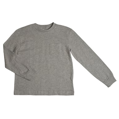 Långärmad T-shirt med ficka 735905 för pojkar