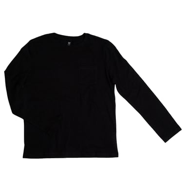 Långärmad T-shirt med ficka 774725 för pojkar