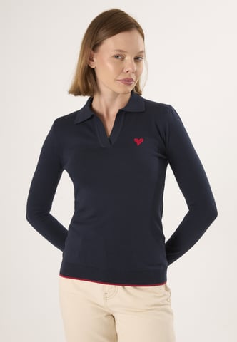 Pullover Polo Neck Knitted Pullover
