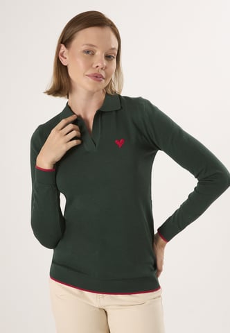 Pullover Polo Neck Knitted Pullover